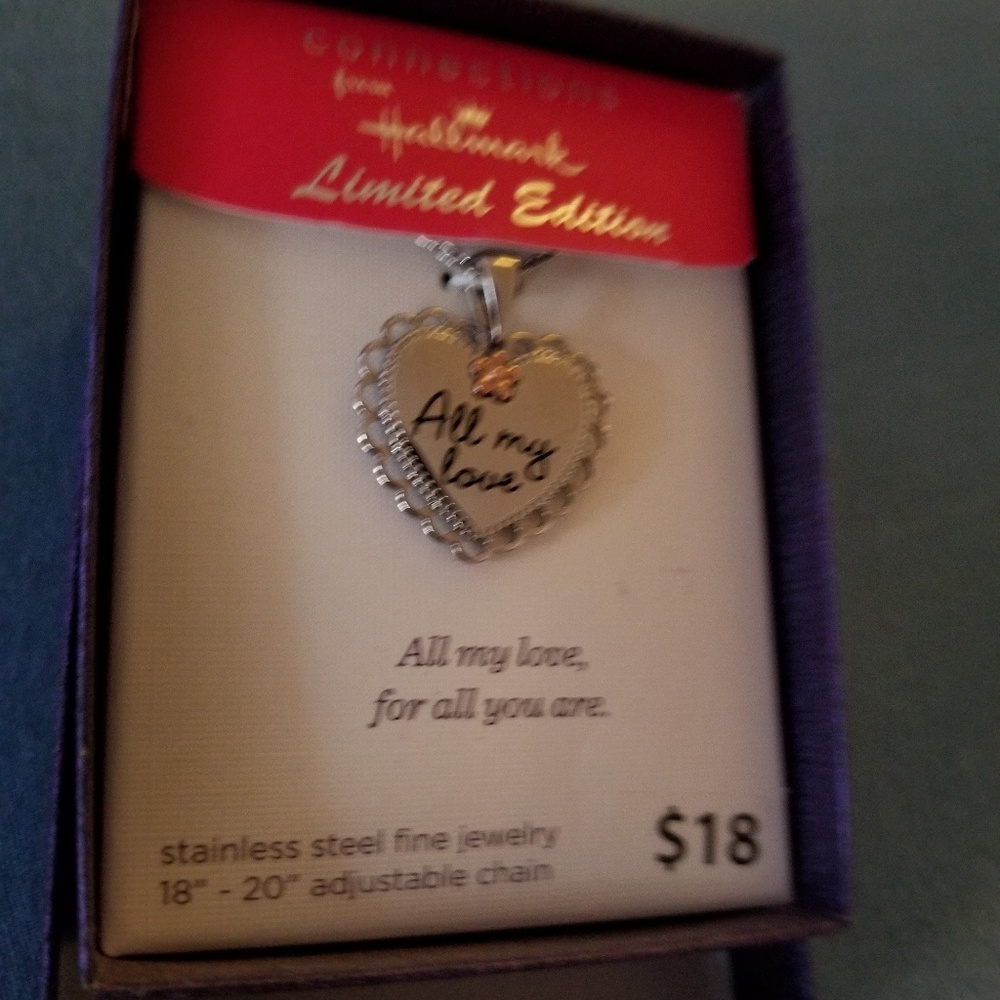 Heart charm "Limited Edition" Hallmark